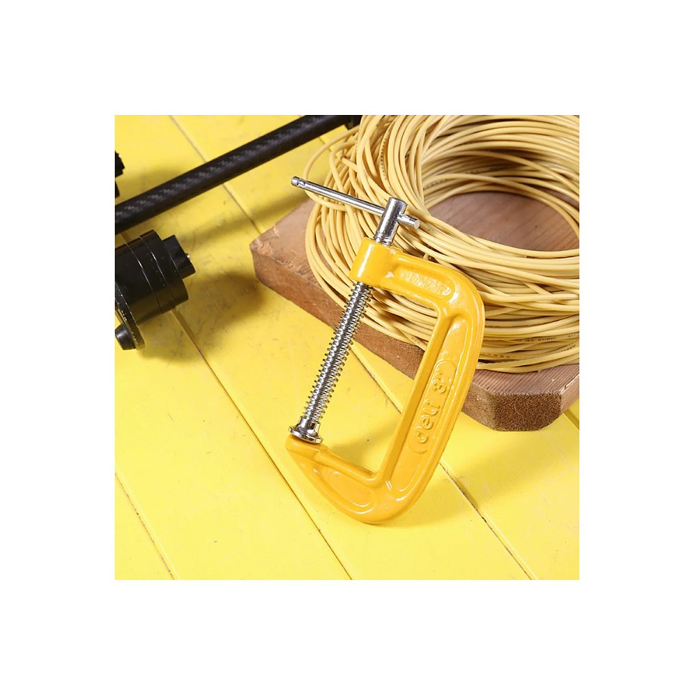 Струбцина G-образная Deli YS EDL-G203, 75 мм - 3