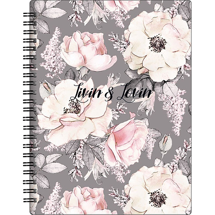 Тетрадь "Emily", А5, 80 листов, клетка, разноцветный