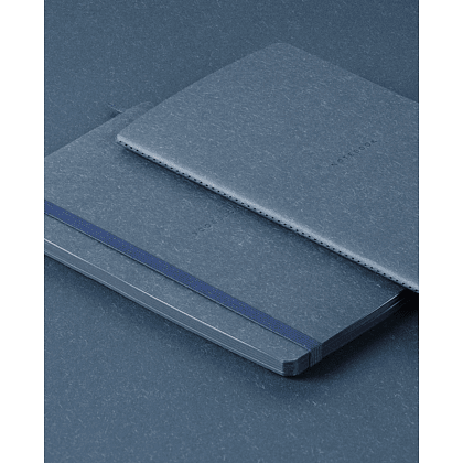 Блокнот "Wool & cotton", А5, 96 листов, линейка, синий - 6