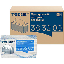 Протирочный материал нетканый Tellus, для кухни, 1 слой, 75 листов, WM4