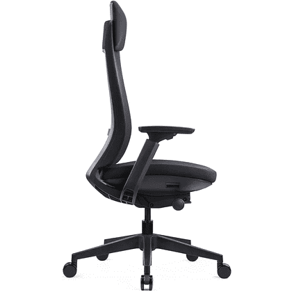Кресло для руководителя SitZone E-VL002A, сетка, ткань, пластик, черный, -30% - 3