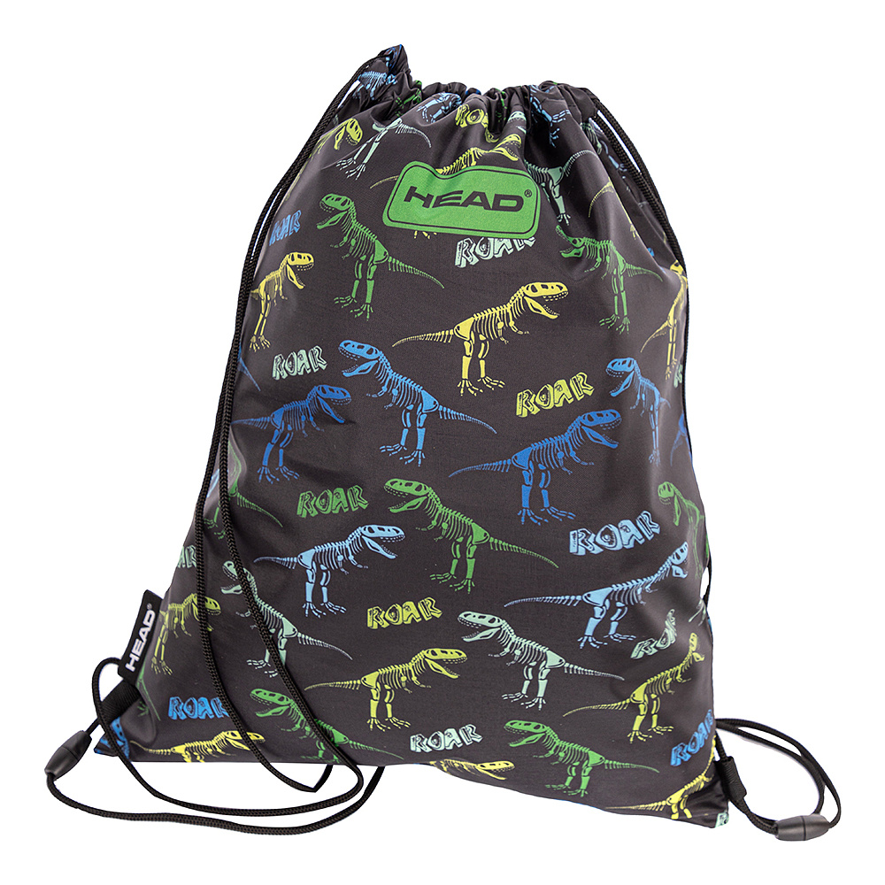 Мешок для обуви Head "Dinos Era", 44x33 см, черный - 2