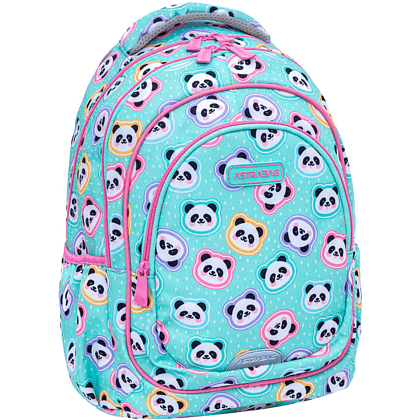 Рюкзак школьный "Minty Pandas", голубой  - 3