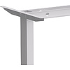 Стол с электроприводом WellDesk Basic 1200x675х18 белый/дуб стирлинг (9191460+9197777) - 6