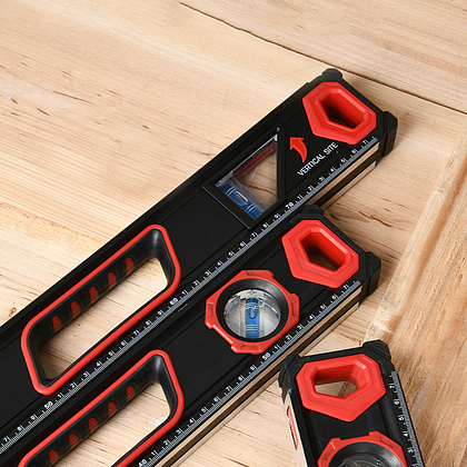 Уровень "Deli" 800 мм, с двойным обзором, пузырьковый - 3