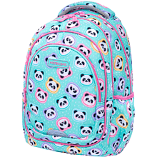 Рюкзак школьный "Minty Pandas", голубой 