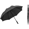 Зонт-трость "99130", 122 см, черный - 2