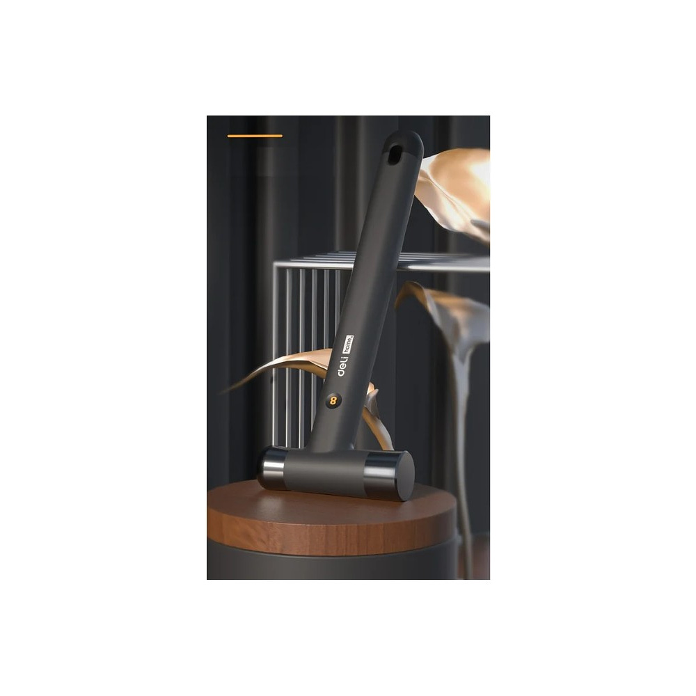 Набор ручного инструмента Deli HS EHT0006, 6 предметов, Soft Touch, черный - 9