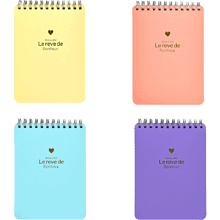 Блокнот "2310G24", А6, 60 листов, линейка, ассорти