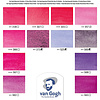 Набор красок акварельных "Van Gogh", розовые/фиолетовые оттенки, 12 цветов - 2
