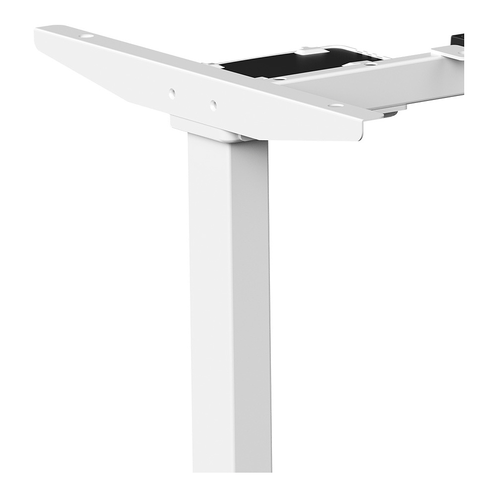 Стол с электроприводом WellDesk Prime 1300x675х18 белый/дуб бардолино натуральный (9191462+9072452) - 8