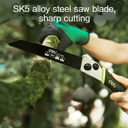 Пила садовая Deli GS EDL-YL2406, 254 мм, складная - 2