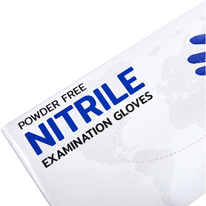 Перчатки нитриловые неопудренные одноразовые, р-р L , 100 шт./уп., фиолетовый - 5