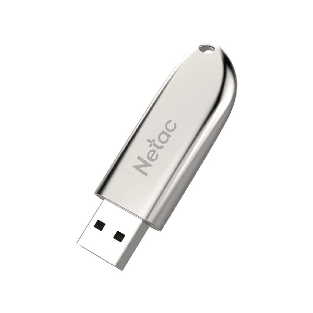 USB Flash накопитель Netac 3.2 256 Gb U352, алюминиевый сплав - 4