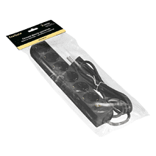 Сетевой фильтр ExeGate SP-6-3B, EX119393RUS , 3м, 6 розеток, черный