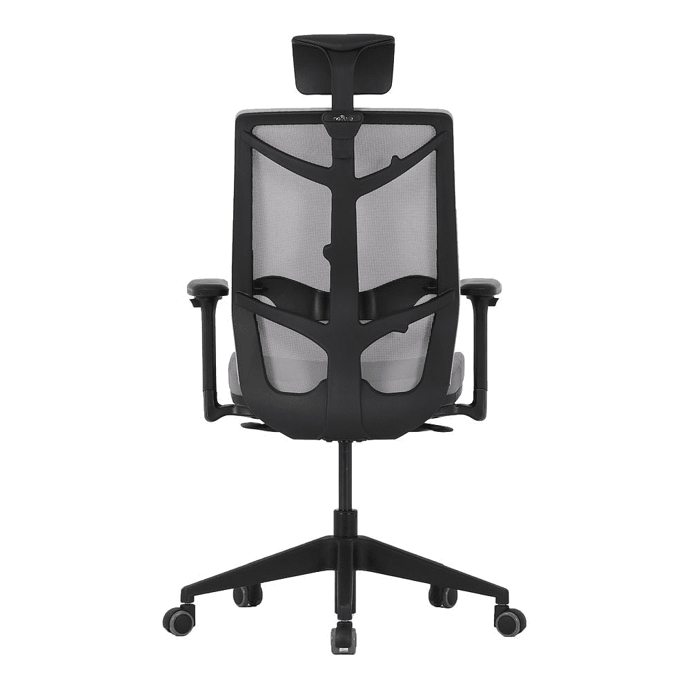 Кресло для руководителя "Nature II Slider", каркас черный, ткань, пластик, серый, -50% - 3