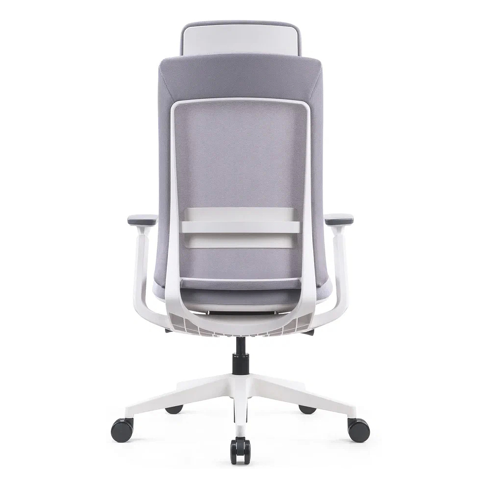 Кресло компьютерное SitZone E-VL002A-BS, сетка, ткань, пластик, серый - 5