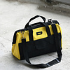 Сумка для инструментов Deli YS EDL430018, 400х200х270 мм, 6 карманов, ткань Oxford, черный, желтый - 2