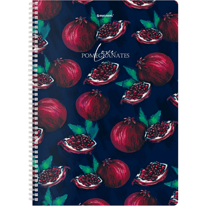 Тетрадь "Гранаты", А4, 96 листов, в клетку, ассорти - 2