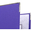 Папка-регистратор "Yesli:", А4, 75 мм, ПВХ Эко, фиолетовый - 3