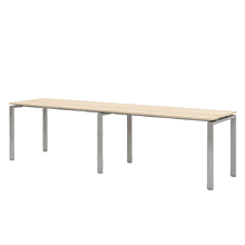 Коллекция Титан Бенч-система линейная на 2 рабочих места ТН314ТР-2х1+ТН314К-22, 2800х700х742