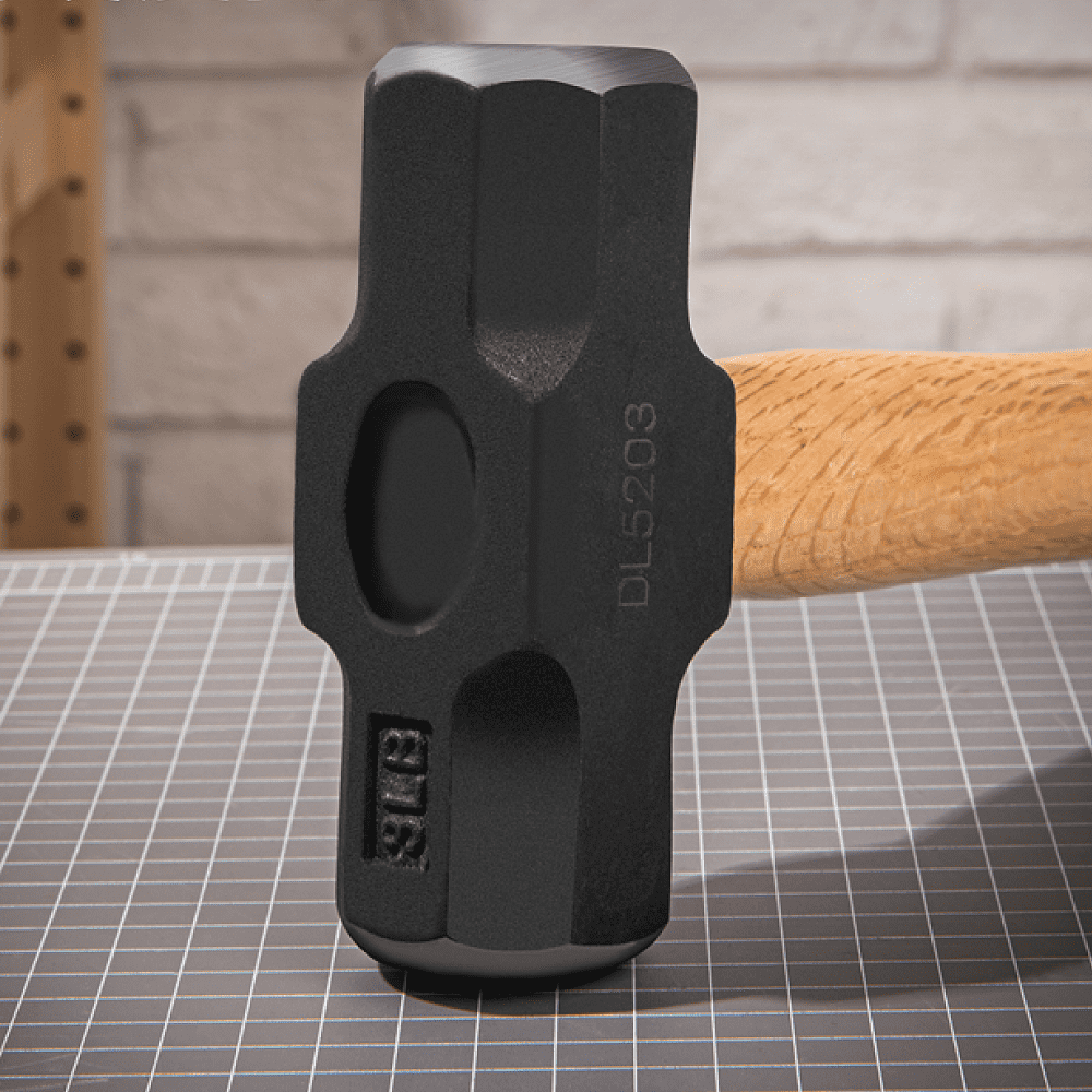 Кувалда Deli YS DL5203, 1.4 кг, деревянная рукоятка - 2