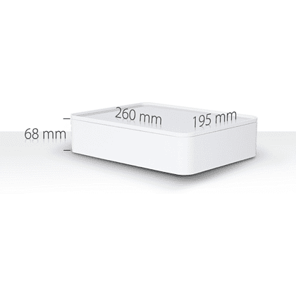 Блок закрытый "Allison", белый - 3