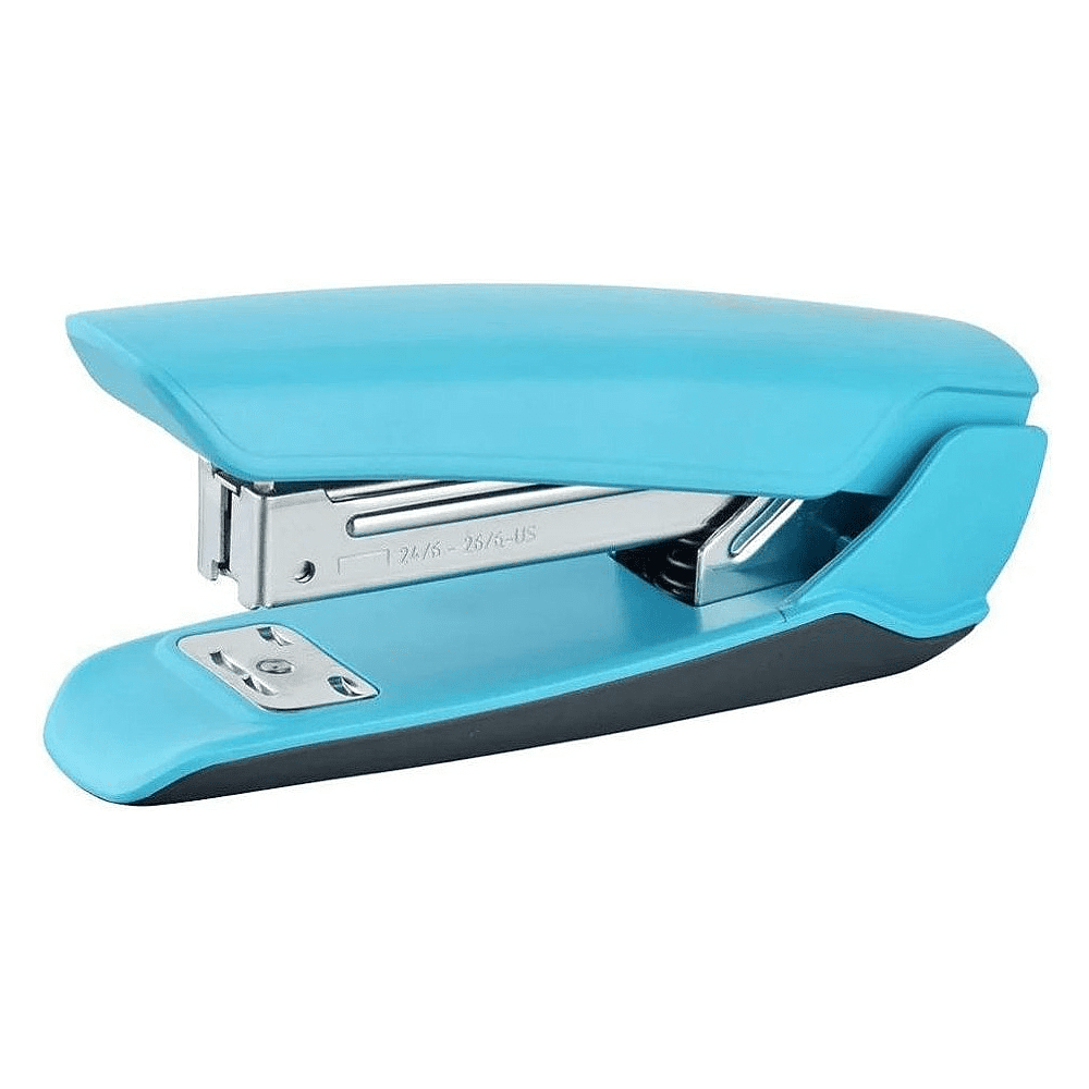 Скобосшиватель "Nowa-35-Turquoise Blue", 25 листов, бирюзовый