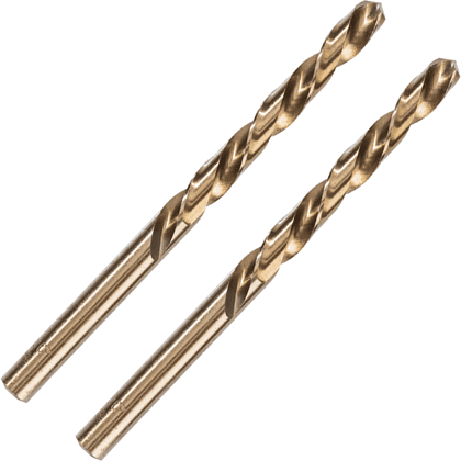 Сверло по металлу Deli RS EDH-MHZ020-E2, 2.0 мм, DIN 338, HSCo 5%, 2 шт.