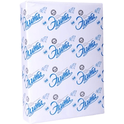 Бумага "Элита" класс B, А4, 500 листов, 80 г/м2