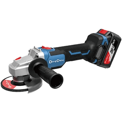 Шлифмашина угловая "DongCheng", аккумуляторная, бесщеточная 20V, 4.0Ач 630Вт