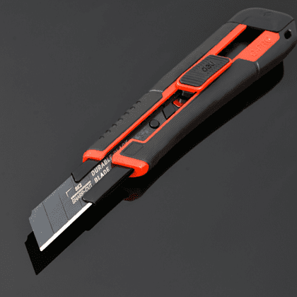 Нож универсальный "Deli DL018G", 18 мм, усиленный - 5