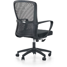 Кресло для персонала SitZone U-069B, сетка, ткань, черный, 2 шт/упак