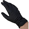 Перчатки нитриловые неопудренные одноразовые  BVB, р-р L, 100 шт/уп., черный - 5