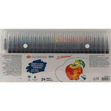 Фломастеры-кисточки "Я - Художник!", 24 шт