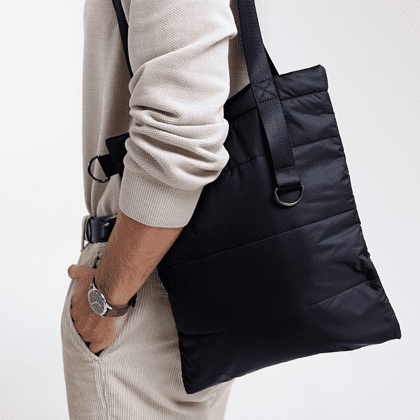 Сумка для покупок "Superbag Bubble", черный - 6