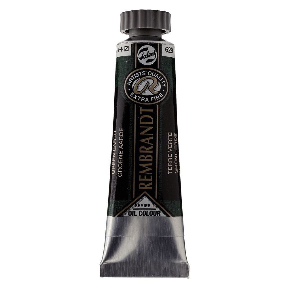 Краски масляные "Rembrandt", 629 зеленая земля, 15 мл, туба
