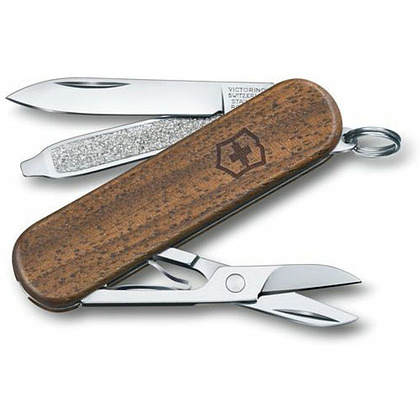 Нож карманный "Classic Wood 0.6221.63", дерево, металл, коричневый - 2