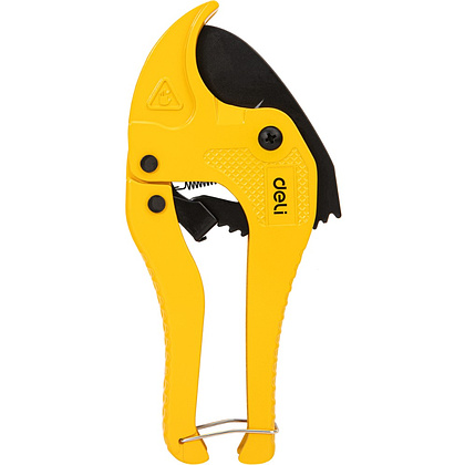 Труборез для пластиковых труб Deli YS EDL350042, 0-42 мм, желтый