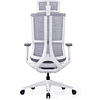 Кресло для руководителя SitZone E-303-001A-P1-WH, сетка, пластик, серый, -30% - 5