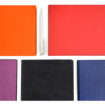 Ежедневник недатированный "Tucson Flex", А5, 272 страницы, серо-серебристый - 11