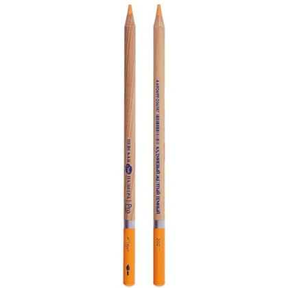 Карандаш акварельный "Белые ночи", 202 кадмиевый желтый темный