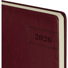 Ежедневник датированный "Imperial" на 2026 год, А4, 336 страниц, бордовый 
