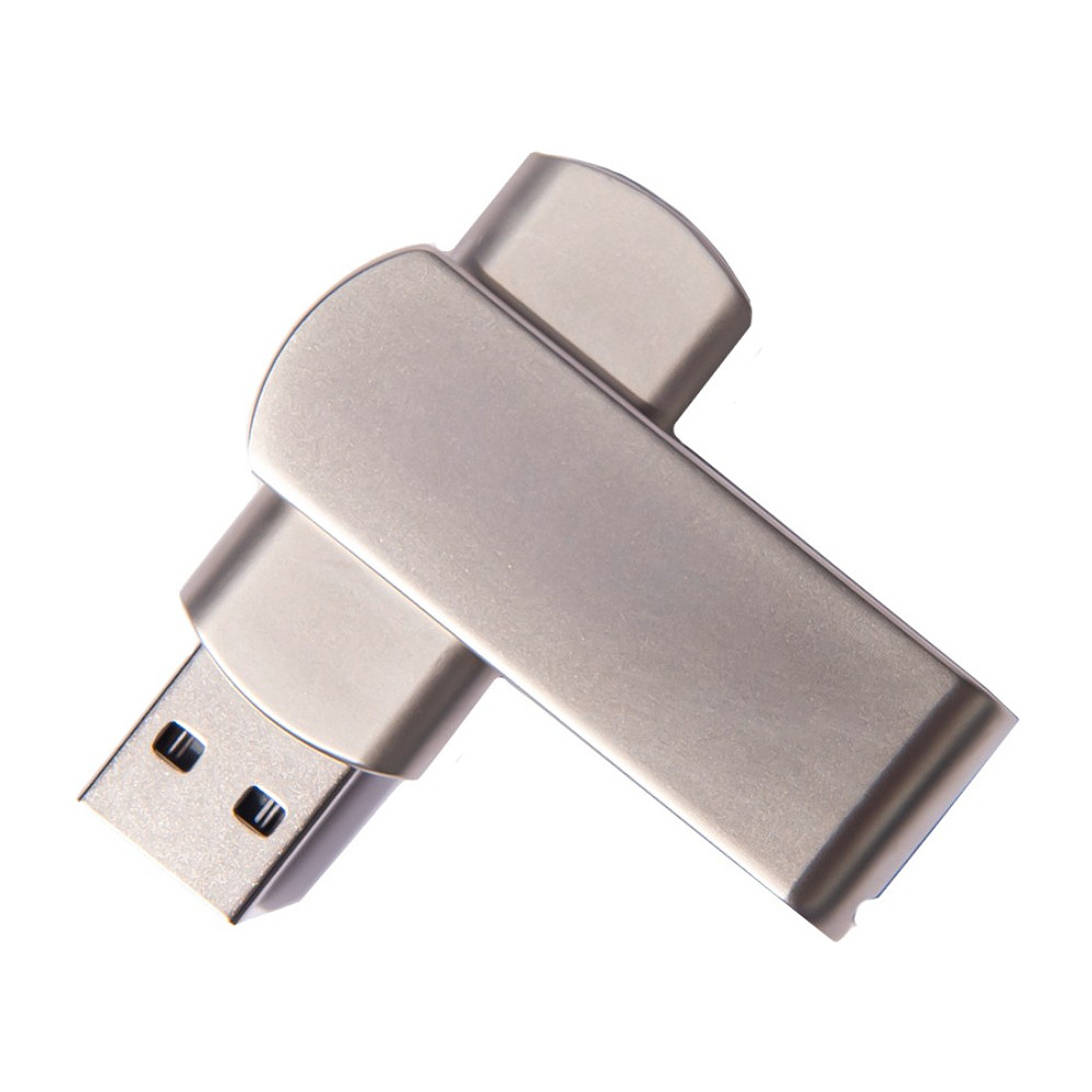 USB Flash накопитель 2.0 "Swing metal", 32 Gb, металл, серебристый