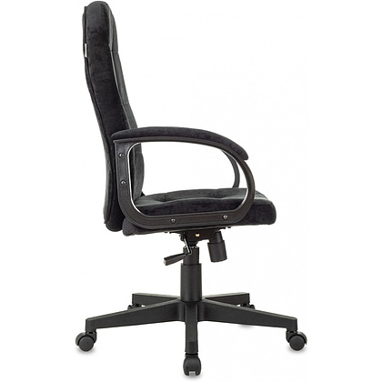 Кресло для руководителя Бюрократ "CH 002 Fabric", ткань, пластик, черный - 3