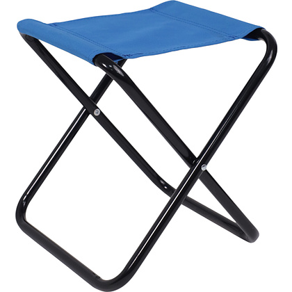Табурет складной ANGLER, ткань, синий