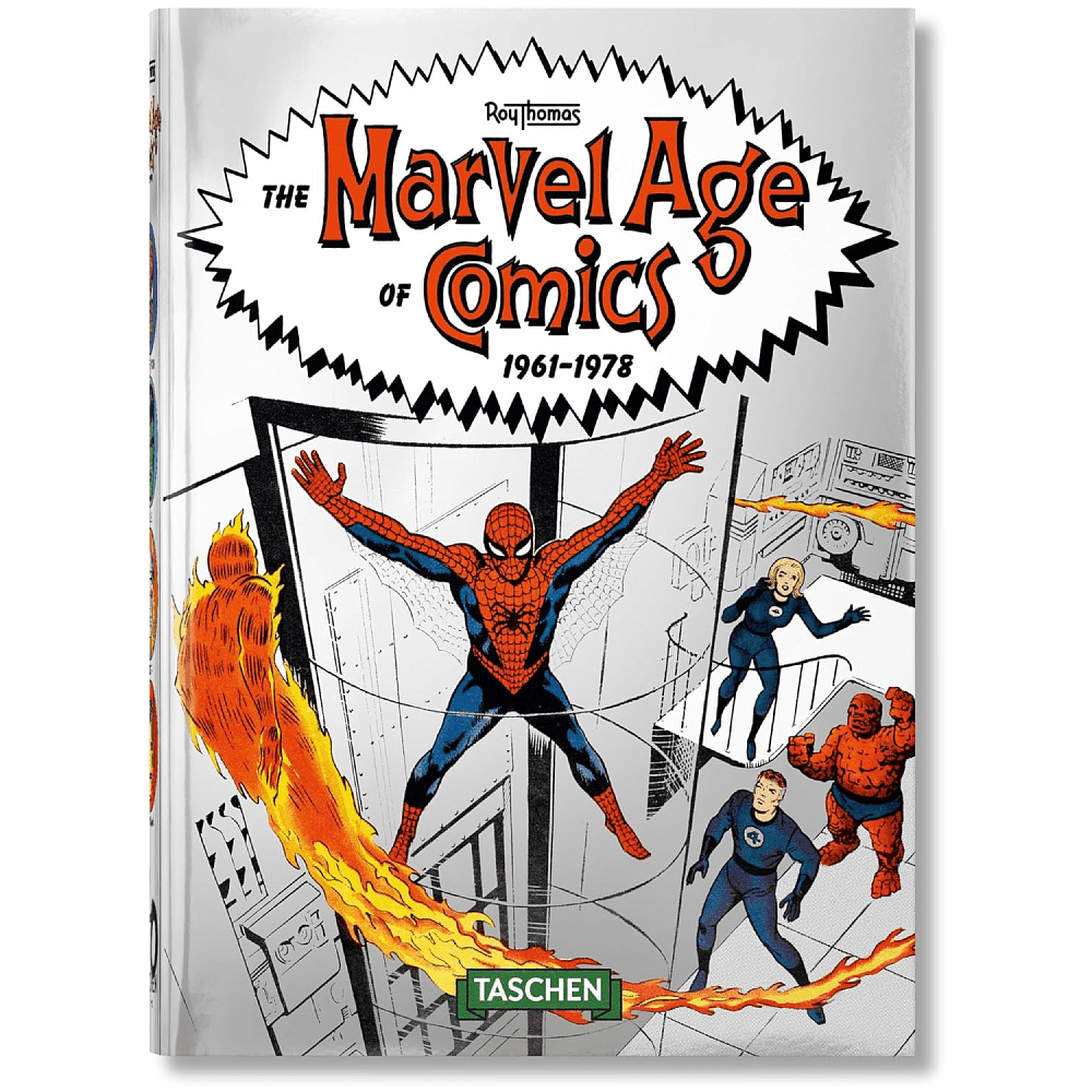 Книга на английском языке "The Marvel Age of Comics 1961-1978", Roy Thomas