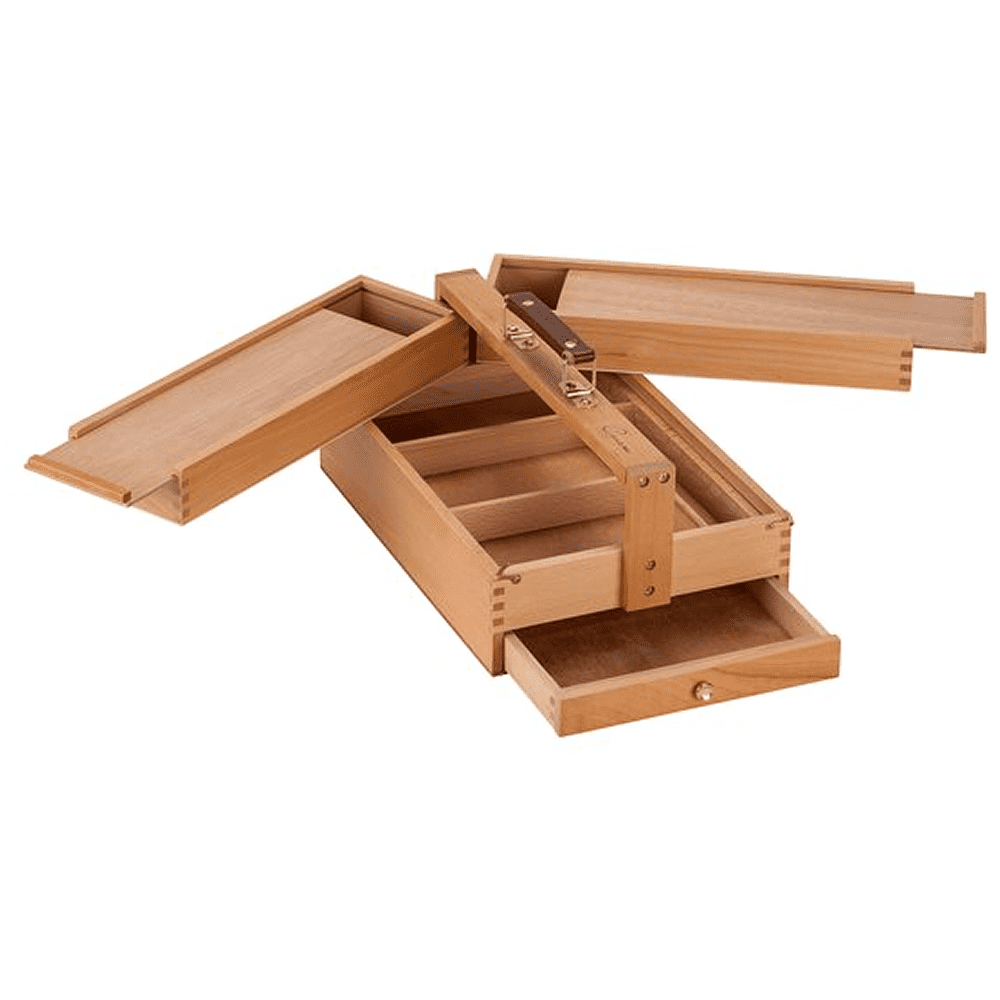 Ящик художника "Сонет" №3, для кистей и красок, бук