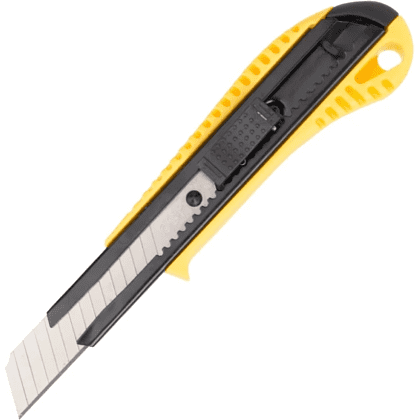 Нож для бумаги "Deli DL003", 18 мм, усиленный