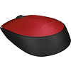 Мышь Logitech "Mouse M171", беспроводная, 1000 dpi, 3 кнопки, красный - 4